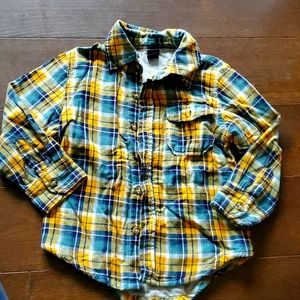 Gap Lined flannel shirt